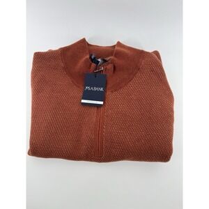 Jos. A. Bank Men's Wool‎ Blend Tailored Fit 1/4 Sweater Size XXL NWT